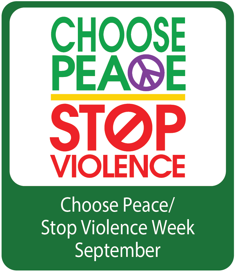Choose Peace Stop Violence 